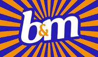 B&M logo. Security fencing clients